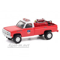 30240-GRL CHEVROLET M1008 4x4 "Fire Department City of New York" (FDNY) with Fire Equipment, Hose and Tank 1986, 1:64